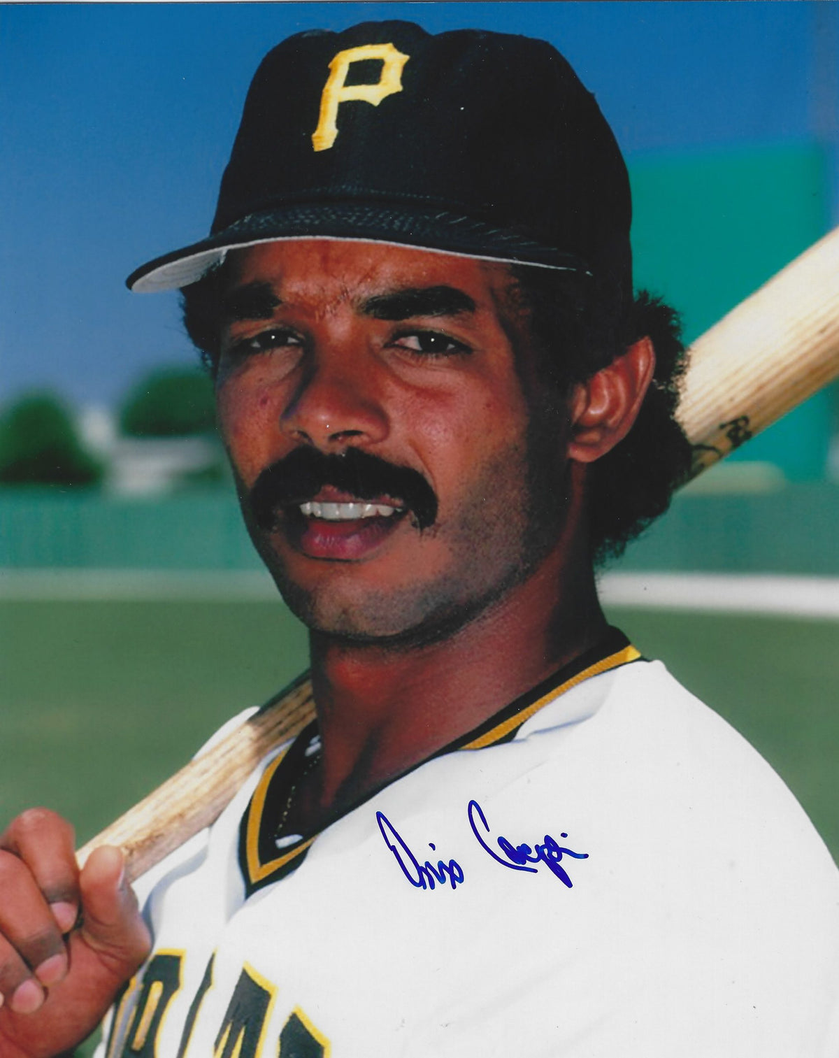 Autographed ONIX CONCEPCION 8X10 Pittsburgh Pirates Photo