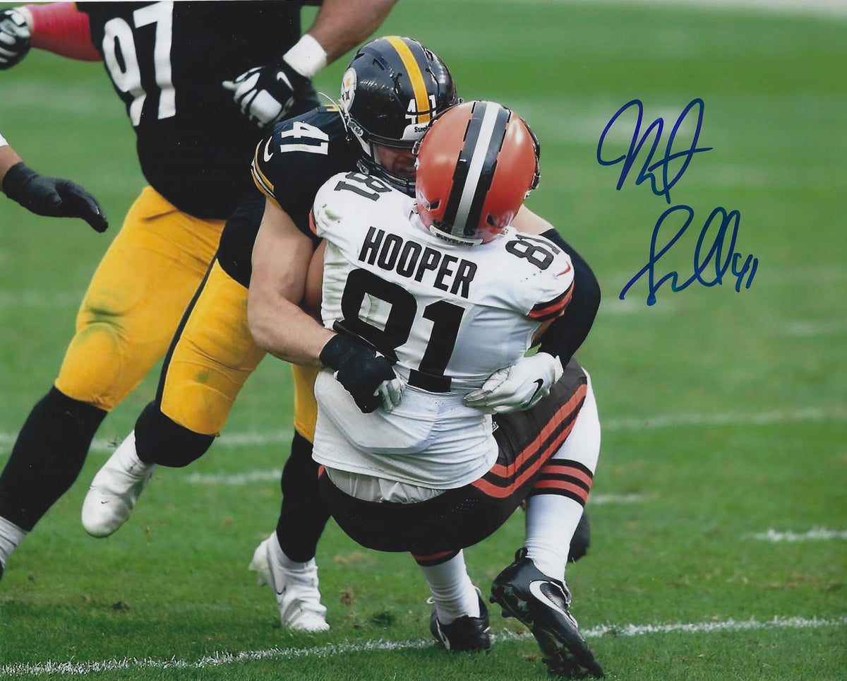 Autographed ROBERT SPILLANE 8X10 Pittsburgh Steelers Photo