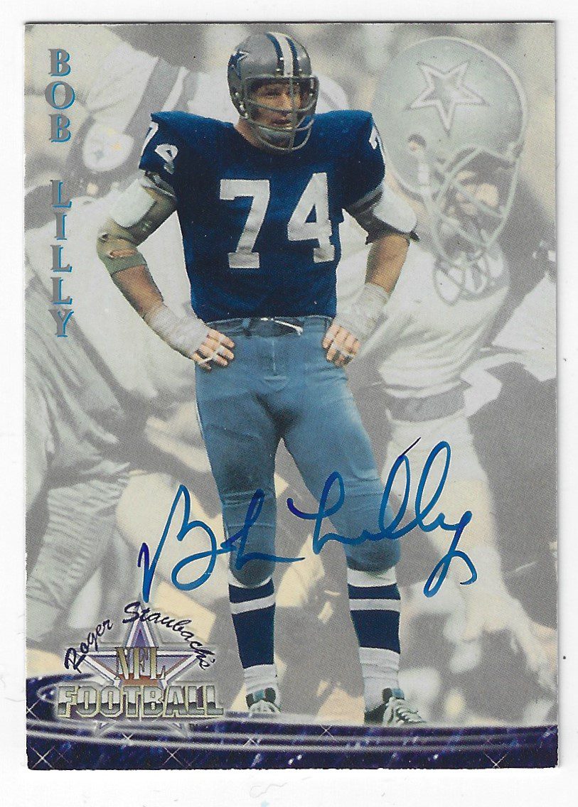 Autographed Bob Lilly Dallas Cowboys 1994 Ted Williams Card #3