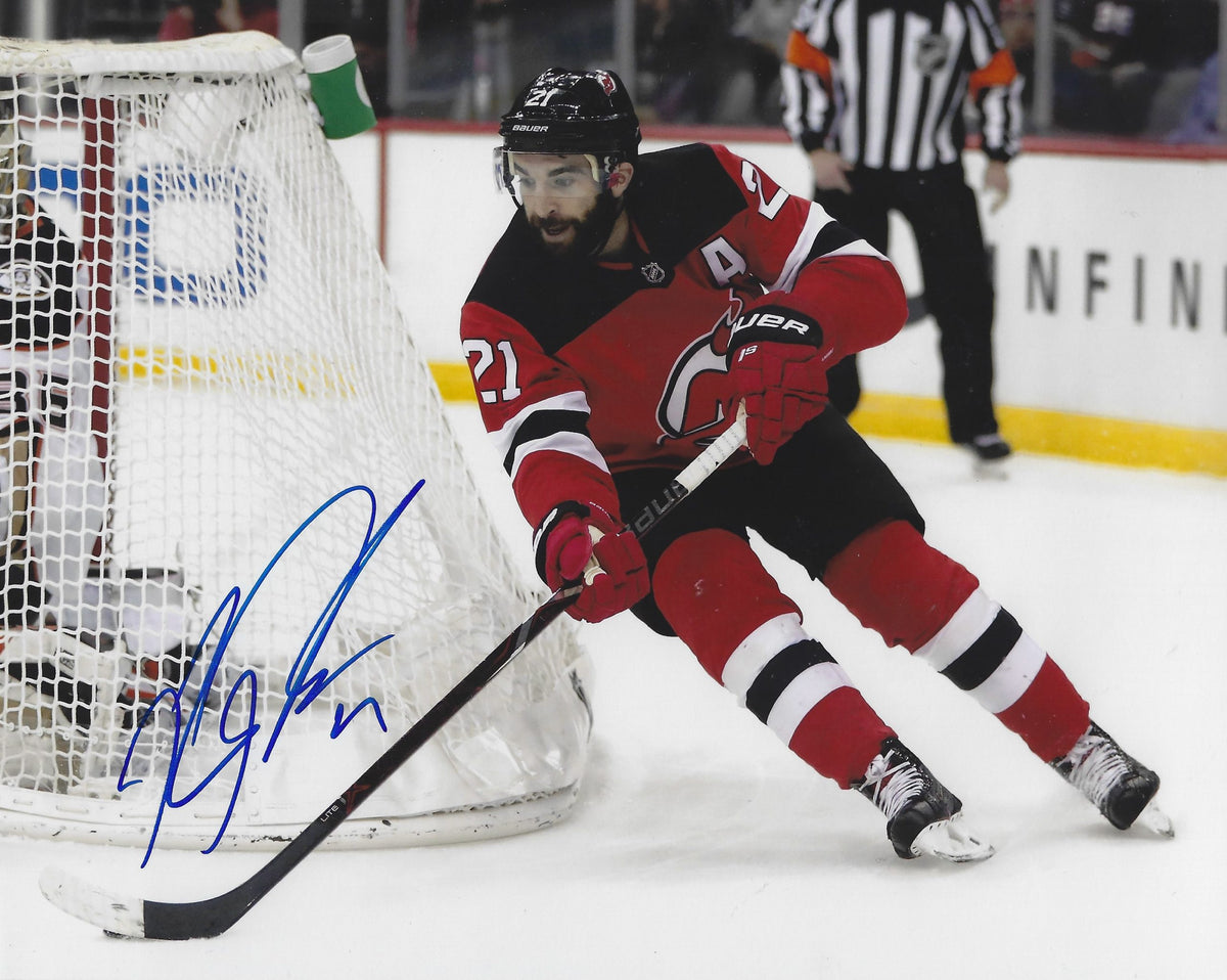 Autographed KYLE PALMIERI 8X10 New Jersey Devils Photo