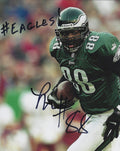 Autographed LUTHER BROUGHTON 8X10 Philadelphia Eagles Photo