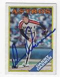 Autographed DANNY DARWIN Houston Astros 1988 Topps card