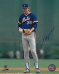 AUTOGRAPHED ED LYNCH 8X10 New York Mets Photo