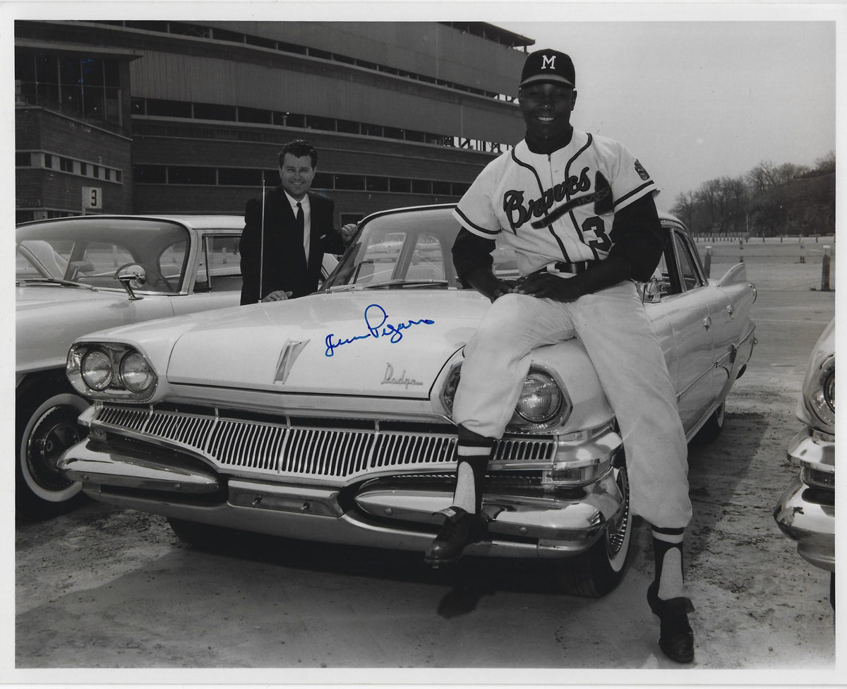 AUTOGRAPHED JUAN PIZARRO 8X10 Milwaukee Braves photo