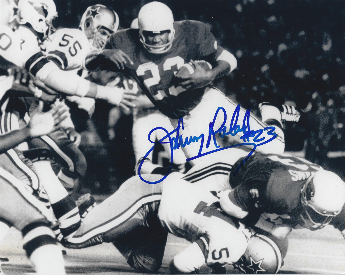 Autographed JOHNNY ROLAND 8X10 St. Louis Cardinals Photo