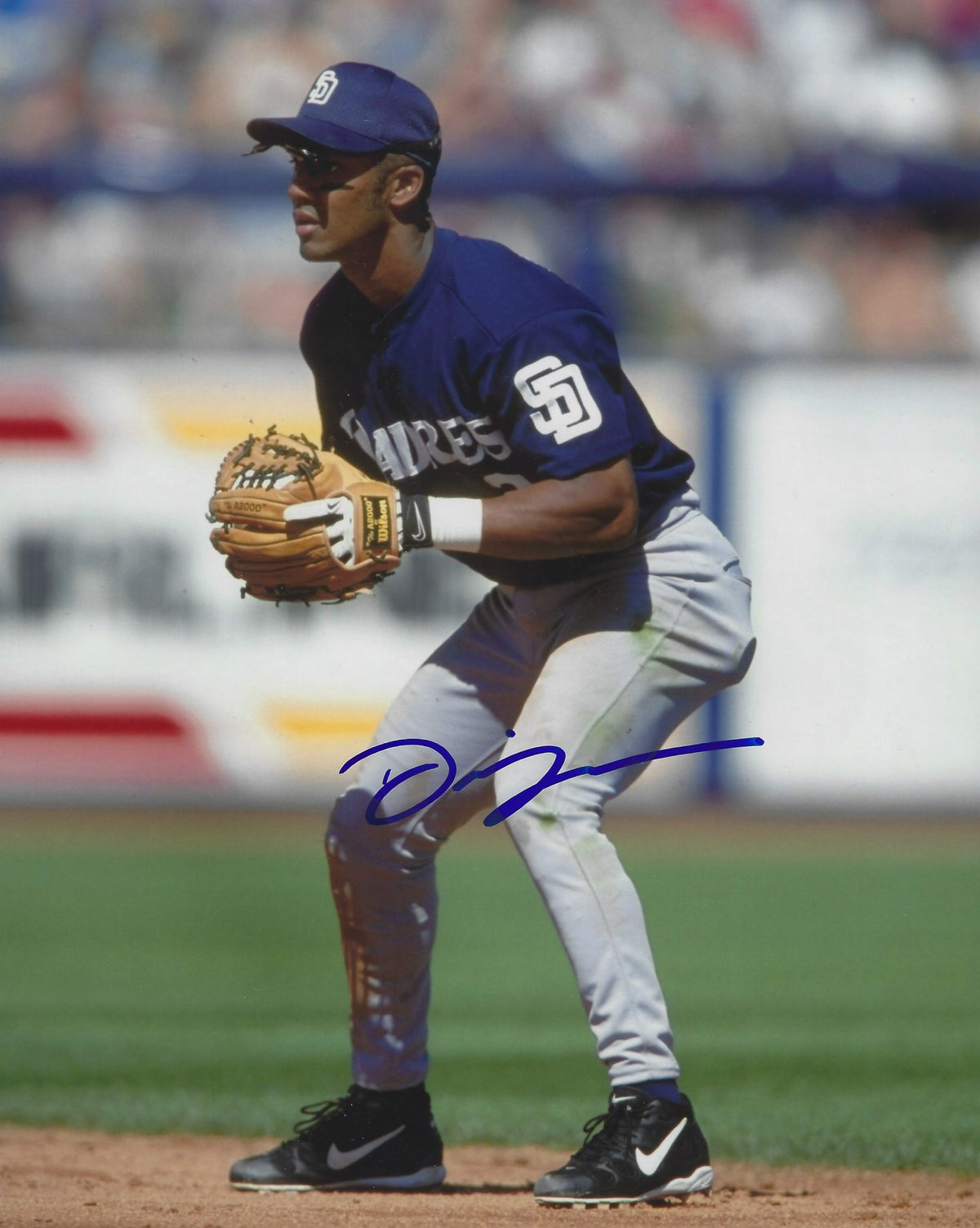 Autographed DAMIAN JACKSON 8x10 San Diego Padres Photo