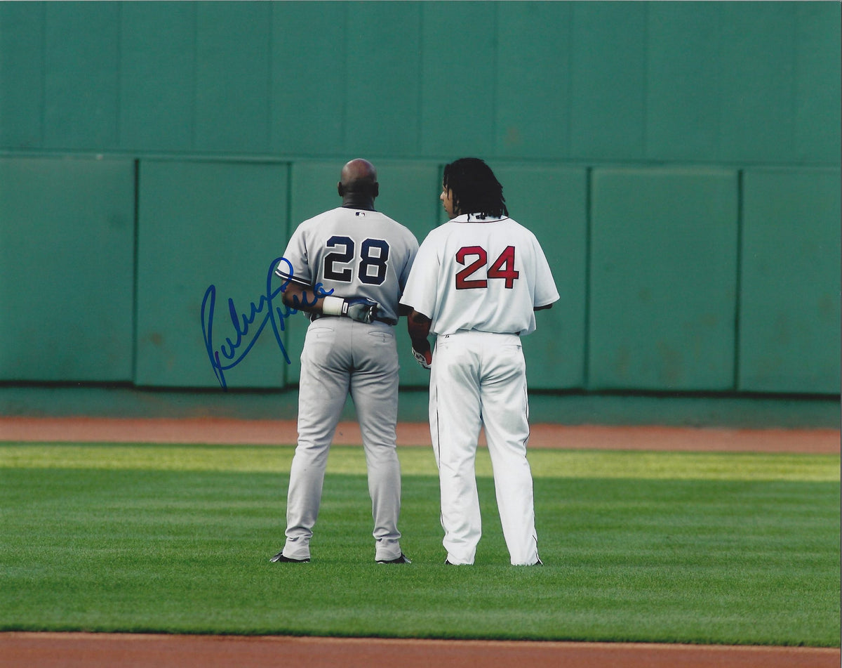 AUTOGRAPHED RUBEN SIERRA 8X10 New York Yankees Photo