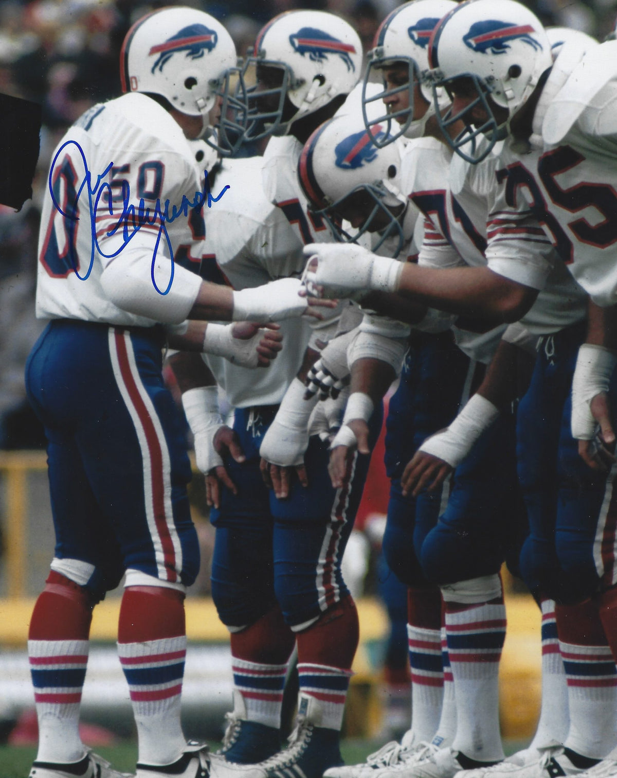 AUTOGRAPHED JIM CHEYUNSKI 8X10 Buffalo Bills photo