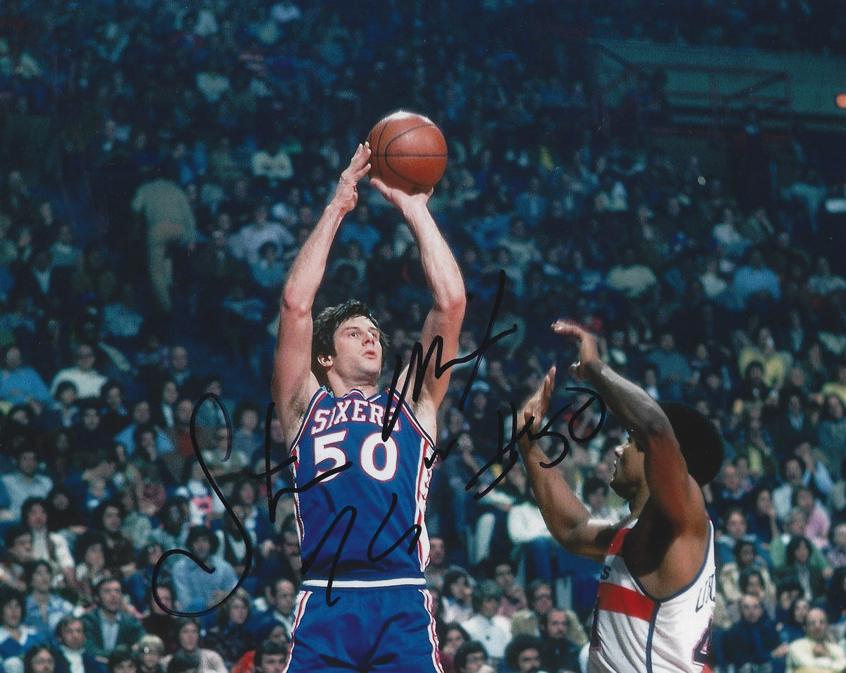 Autographed STEVE MIX 8X10 Philadelphia 76ers photo