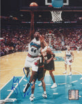 Autographed OBINNA EKEZIE Vancouver Grizzlies 8x10 Photo