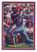 Autographed 1984 Andre Dawson Donruss Action All Star Card