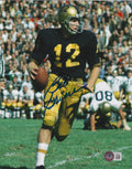 Autographed BOB GRIESE 8X10 Purdue Boilermakers photo Beckett Witness