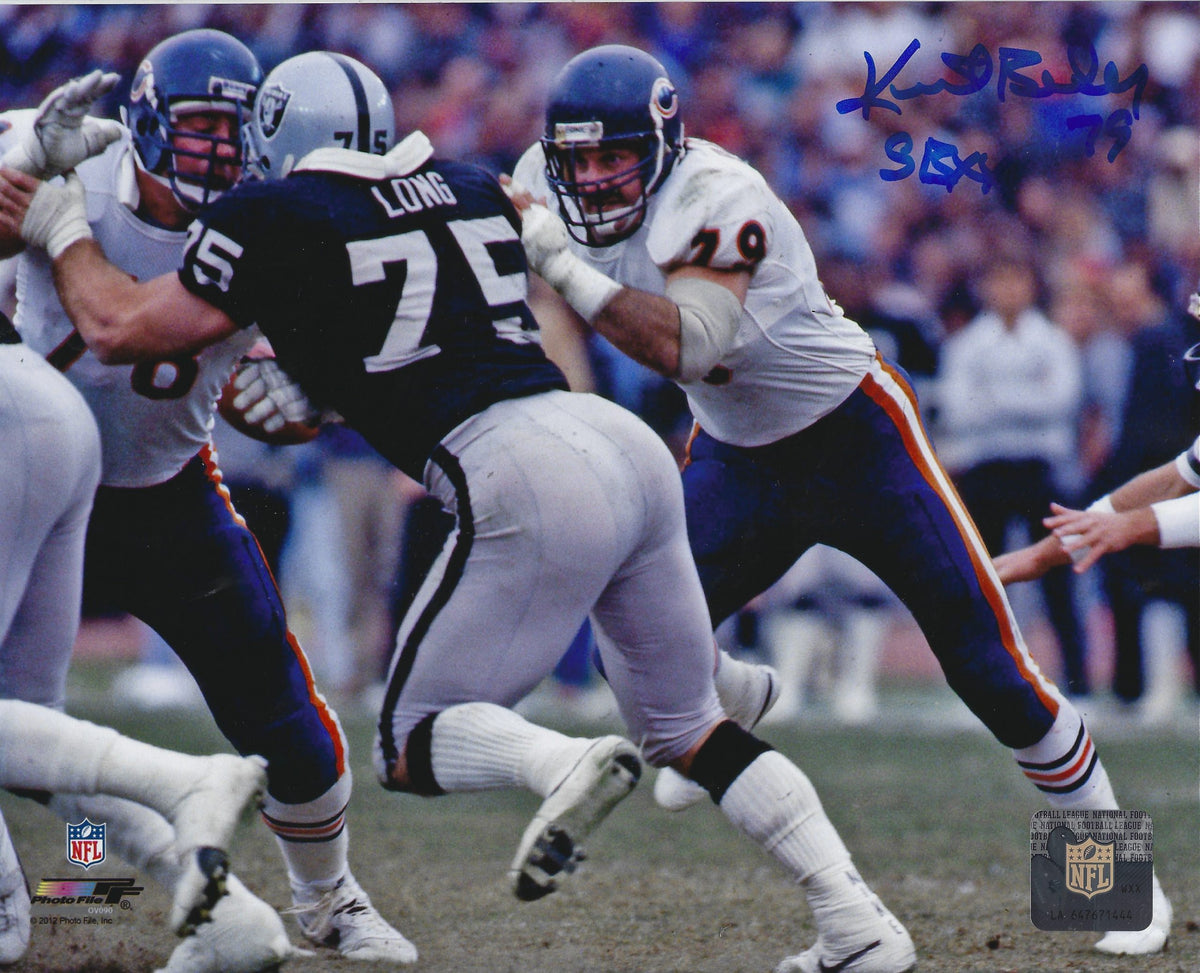 AUTOGRAPHED KURT BECKER 8X10 Chicago Bears Photo