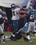 Autographed SAM RAYBURN 8X10 Philadelphia Eagles Photo
