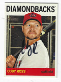 Autographed CODY ROSS Arizona Diamondbacks  2013 Topps Heritage Card