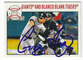 Autographed GREGOR BLANCO San Francisco Giants  2013 Topps Heritage Card