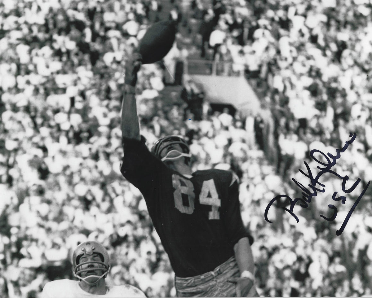 Autographed BOB KLEIN USC Trojans 8X10 Photo