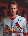 AUTOGRAPHED RYAN JACKSON 8X10 St. Louis Cardinals photo