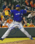 AUTOGRAPHED DARREN OLIVER 8X10 Toronto Blue Jays photo