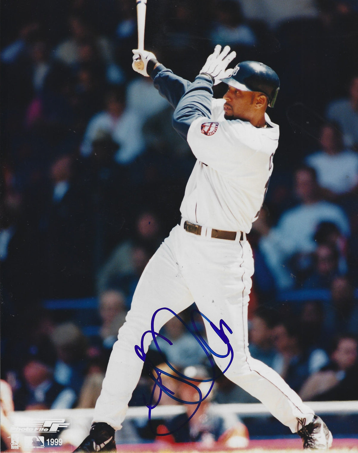 AUTOGRAPHED TONY CLARK 8x10 Detroit Tigers Photo