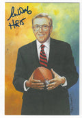 Autographed Ron Wolf Goal Line Art Card