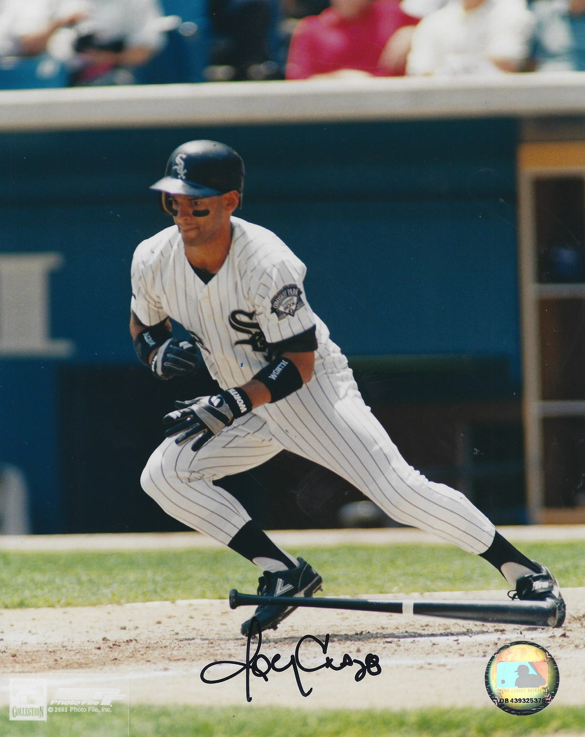 AUTOGRAPHED JOEY CORA  8X10 Chicago White Sox Photo