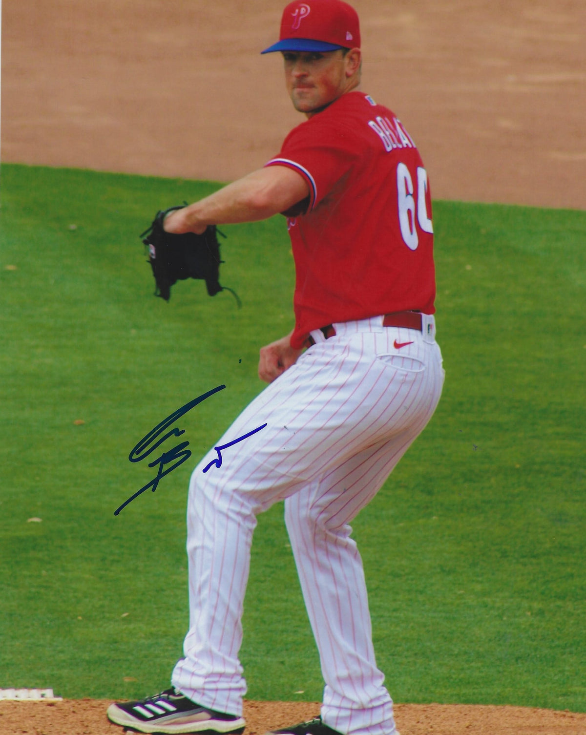 AUTOGRAPHED ANDREW BELLATTI 8x10 Philadelphia Phillies Photo