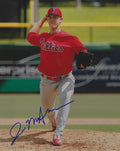 Autographed JAMES MCARTHUR 8X10 Philadelphia Phillies Photo