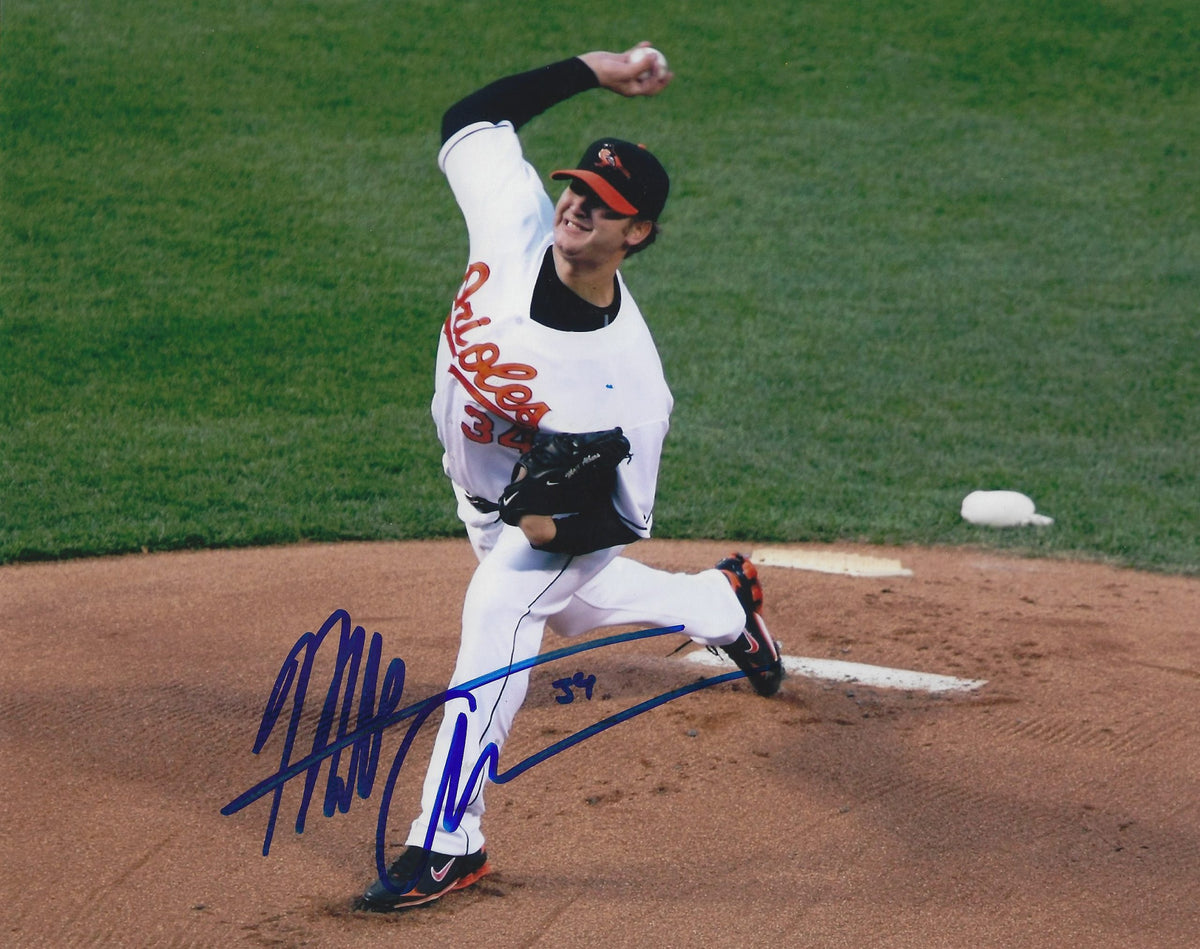AUTOGRAPHED MATT ALBERS 8X10 Baltimore Orioles Photo