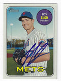 Autographed SETH LUGO New York Mets 2018 Topps Heritage Card