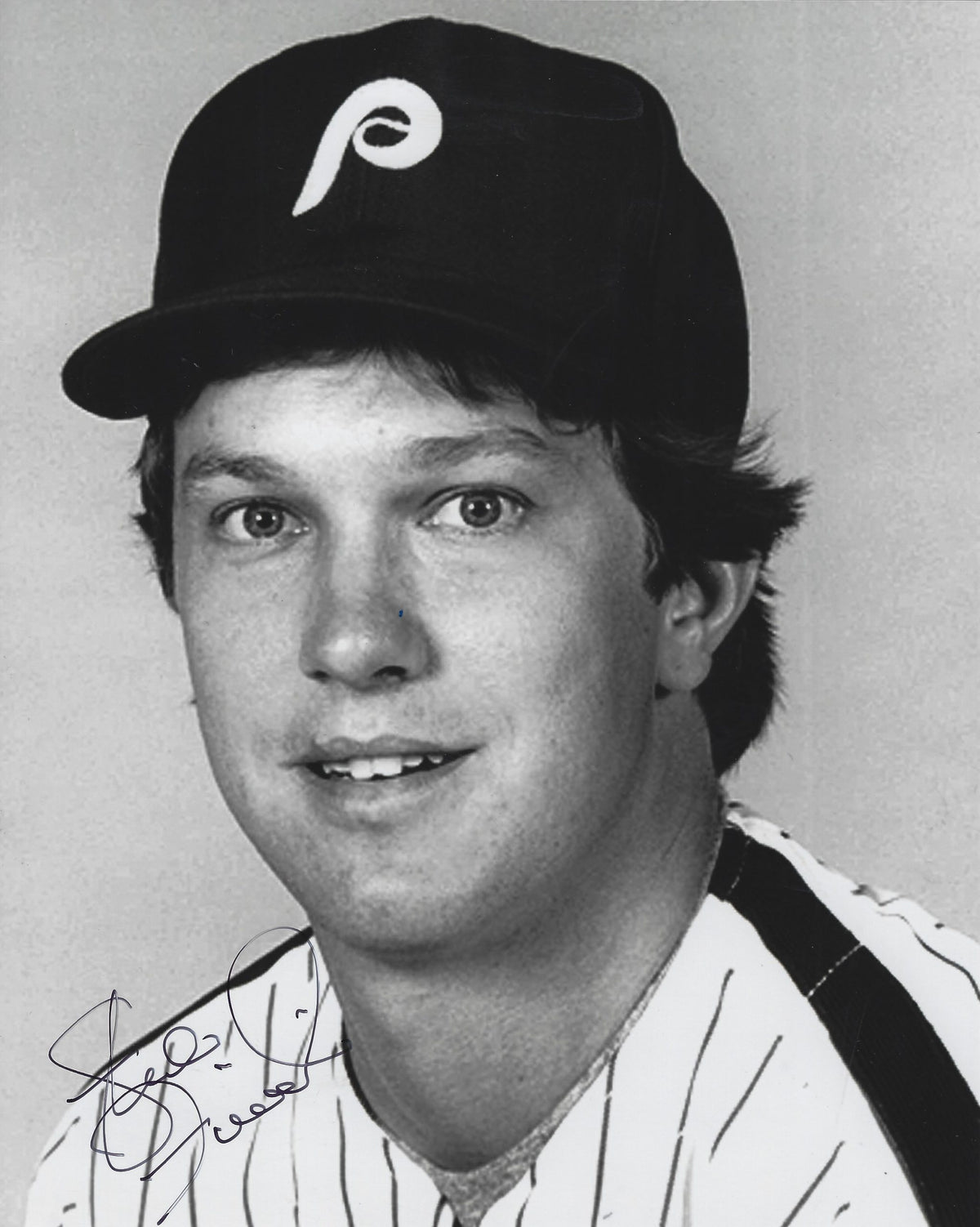 AUTOGRAPHED STEVE FIREOVID 8x10 Philadelphia Phillies Photo