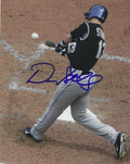 AUTOGRAPHED DREW STUBBS 8X10 Colorado Rockies Photo