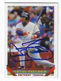Autographed CECIL FIELDER Detroit Tigers 2004 Topps Fan Favorites