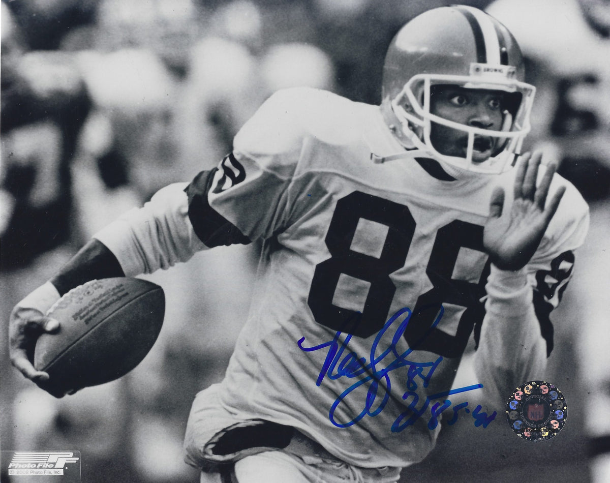 Autographed REGGIE LANGHORNE 8x10 Cleveland Browns Photo