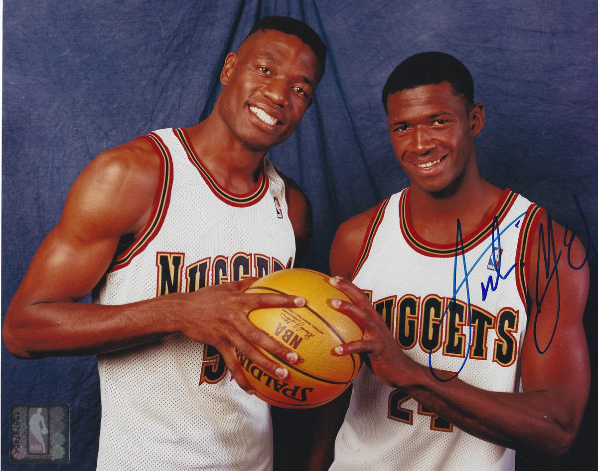 AUTOGRAPHED ANTONIO MCDYESS 8x10 Denver Nuggets Photo