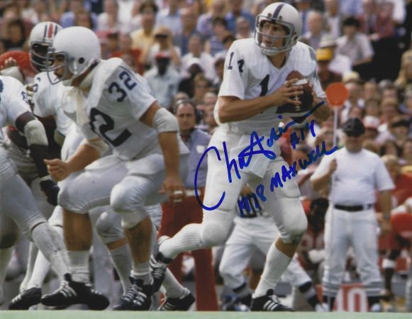 Autographed CHUCK FUSINA "1978 Maxwell" 8x10 Penn State Photo