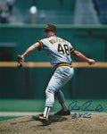 AUTOGRAPHED RICK REUSCHEL "2X GG" 8X10 Pittsburgh Pirates Photo