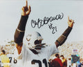 Autographed  CLIFF BRANCH Oakland Raiders photo- PSA Hologram