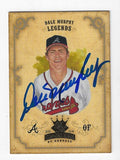 Autographed DALE MURPHY Atlanta Braves 2004 Donruss Diamond King Card