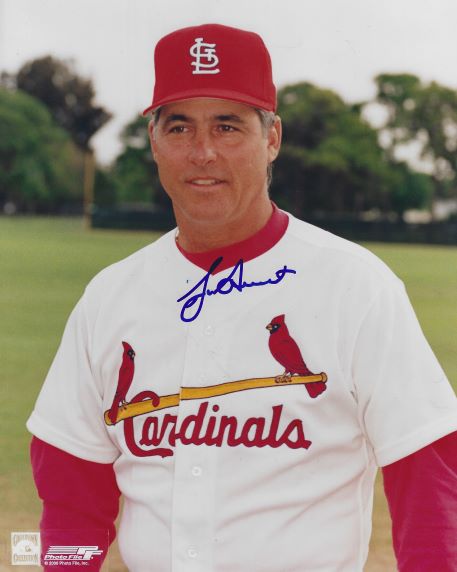 AUTOGRAPHED BUCKY DENT 8x10 St. Louis Cardinals Photo