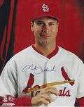 AUTOGRAPHED MARK PETKOVSEK 8x10 St. Louis Cardinals Photo