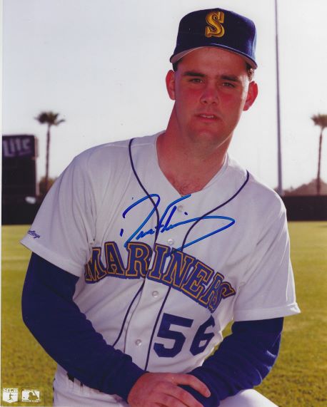 AUTOGRAPHED DAVE FLEMING 8x10 Seattle Mariners Photo