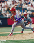 AUTOGRAPHED JOHN WETTELAND 8x10 Texas Rangers Photo