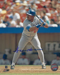 AUTOGRAPHED LENNY HARRIS 8x10 Los Angeles Dodgers photo