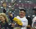 AUTOGRAPHED DICK VERMEIL 8X10 St. Louis Rams Photo