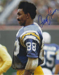 Autographed PETTIS NORMAN 8X10 San Diego Chargers Photo