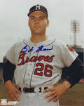 AUTOGRAPHED BOB SHAW 8x10 Milwaukee Braves Photo