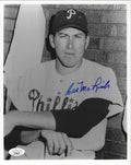 AUTOGRAPHED CAL MCLISH 8X10 Philadelphia Phillies Photo JSA