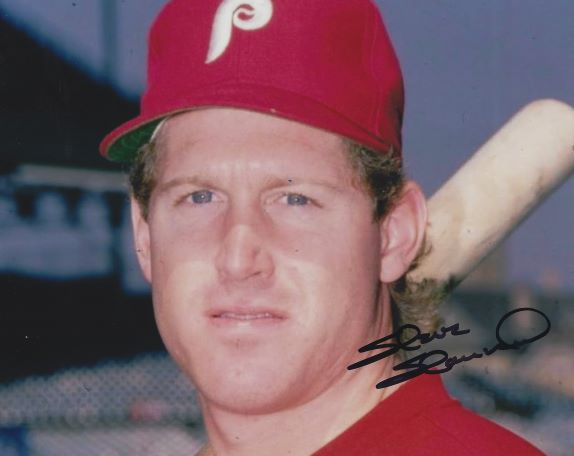 AUTOGRAPHED STEVE STANICEK 8x10 Philadelphia Phillies Photo