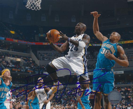 AUTOGRAPHED BOBBY JACKSON 8x10 Memphis Grizzlies photo
